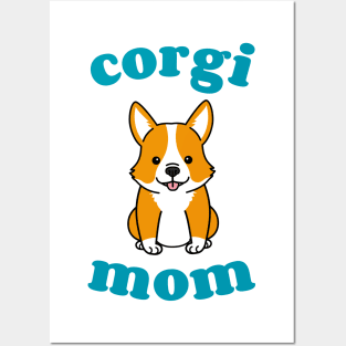 Corgi Mom Posters and Art